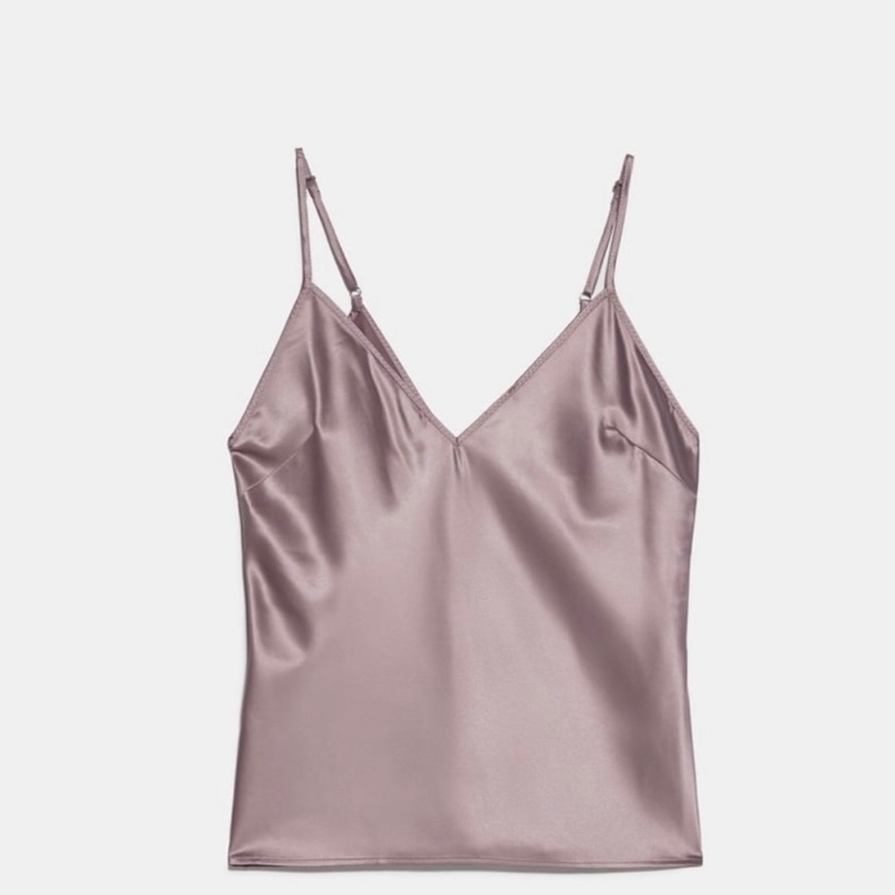Zara satin camisole